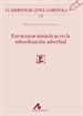 Front pageEstructuras sintácticas en la subordinación adverbial