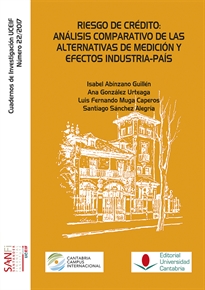 Books Frontpage Riesgo de crédito: análisis comparativo de las alternativas de medición y efectos industria-país