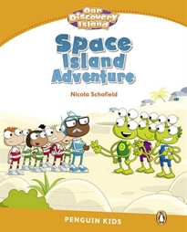 Books Frontpage Level 3: Poptropica English Space Island Adventure