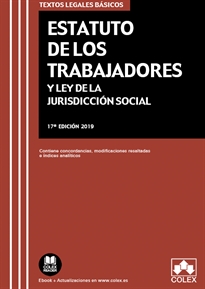 Books Frontpage Estatuto de los Trabajadores y Ley de Jurisdicción Social