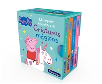 Books Frontpage Peppa Pig. Libro juguete - Mi pequeña biblioteca de criaturas mágicas. Sirenas, unicornios, narvales y dragones