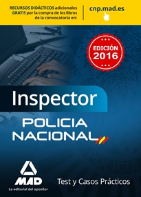Books Frontpage Inspector de Policía Nacional. Test y casos prácticos