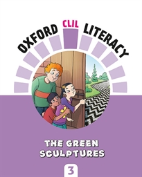 Books Frontpage Oxford CLIL Literacy Art Primary 3. The green sculptures