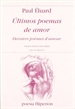 Front pageÚltimos poemas de amor