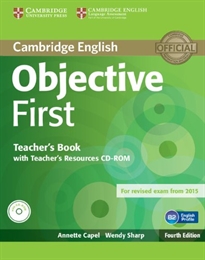 Books Frontpage Objective First Teacher's Book with Teacher's Resources CD-ROM 4th Edition