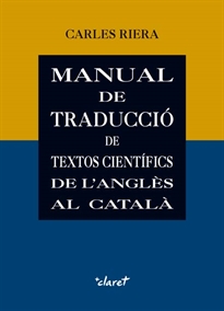 Books Frontpage Manual de traducció de textos científics de l'anglès al català
