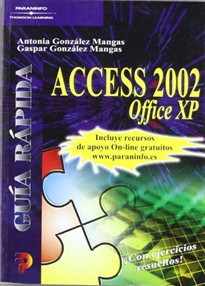 Books Frontpage Guía rápida. Access 2002 Office XP