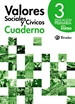 Front pageEn curso Valores sociales y cívicos 3 Primaria Cuaderno