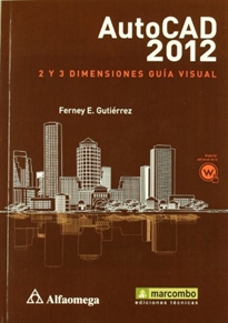 Books Frontpage AutoCAD2012: 2 y 3 Dimensiones - Guía Visual