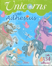 Books Frontpage Unicorns amb adhesius