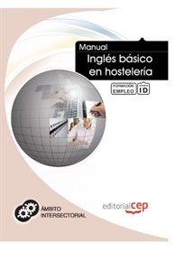 Books Frontpage Manual Inglés básico en hostelería. Formación para el empleo