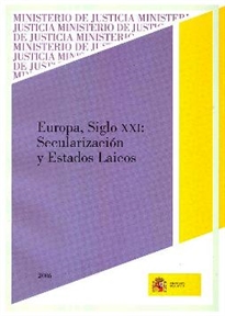 Books Frontpage Europa siglo XXI: secularización y estados laicos