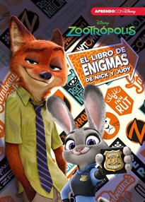 Books Frontpage Zootrópolis. El libro de enigmas de Nick y Judy (Disney. Actividades)