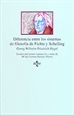 Front pageDiferencia entre los sistemas de filosofía de Fichte y Schelling