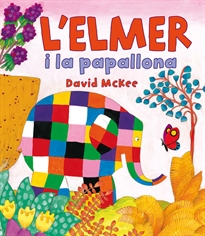 Books Frontpage L'Elmer. Un conte - L'Elmer i la papallona