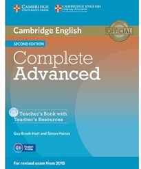 Books Frontpage Complete Advanced Teacher's Book with Teacher's Resources CD-ROM 2nd Edition