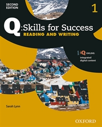 Books Frontpage Q Skills for Success (2nd Edition). Reading & Writing 1. Student's Book Pack