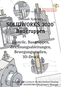 Books Frontpage SOLIDWORKS 2020 Baugruppen