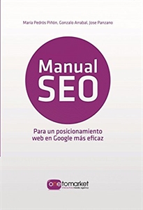 Books Frontpage Manual SEO. Posicionamiento web en Google para un marketing más eficaz