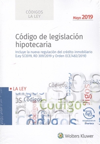 Books Frontpage Código de legislación hipotecaria