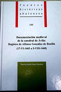 Books Frontpage Documentación medieval de la catedral de Ávila