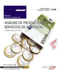 Books Frontpage Manual. Análisis de productos y servicios de Inversión (UF0338). Certificados de profesionalidad. Financiación de empresas (ADGN0108)