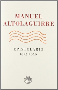 Books Frontpage Epistolario, 1925-1959