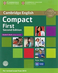 Books Frontpage Compact First Student's Book without Answers with CD-ROM 2nd Edition