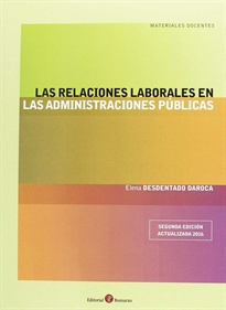 Books Frontpage Las relaciones laborales en las Administraciones públicas