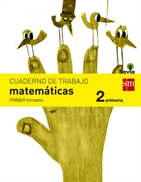 Books Frontpage Cuaderno de matemáticas. 2 Primaria, 1 Trimestre. Savia