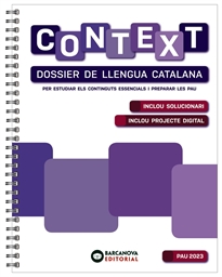 Books Frontpage Context. Dossier de Llengua catalana per a les Pau 2023