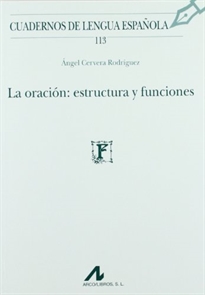Books Frontpage La oración: estructura y funciones