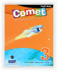 Books Frontpage Comet. 3 Primary. Pupil's book. Andalucía