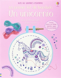 Books Frontpage Mi primer kit de bordado - Un unicornio