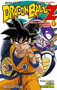 Books Frontpage Dragon Ball Z Anime Comics Saga del comando Ginew nº 01/06