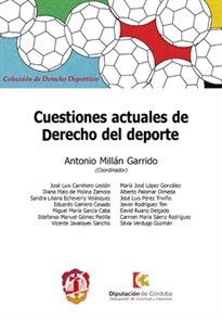 Books Frontpage Cuestiones actuales de Derecho del deporte