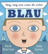 Books Frontpage Veig, veig una cosa de color BLAU