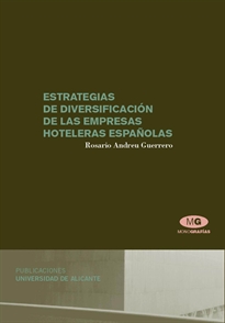 Books Frontpage Estrategias de diversificación de las empresas hoteleras españolas