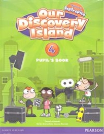 Books Frontpage Our Discovery Island 4 Pupil's Pack (Andalucía)