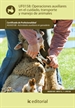 Front pageOperaciones auxiliares en el cuidado, transporte y manejo de animales. AGAX0108 - Actividades auxiliares en ganadería