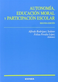 Books Frontpage Autonomía, educación moral y participación escolar