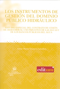 Books Frontpage Los Instrumentos de Gestión del Dominio Público Hidráulico