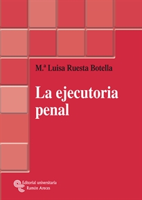 Books Frontpage La ejecutoria penal