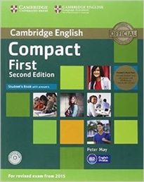 Books Frontpage Compact First Student's Book Pack (Student's Book with Answers with CD-ROM and Class Audio CDs(2)) 2nd Edition