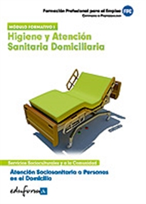 Books Frontpage Atención sociosanitaria a personas en el domicilio. Higiene y atención sanitaria domiciliaria