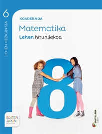 Books Frontpage Koadernoa Matematika 6 Lehen Hiruhilekoa Egiten Jakin