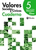 Front pageEn curso Valores sociales y cívicos 5 Primaria Cuaderno