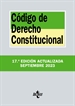 Front pageCódigo de Derecho Constitucional