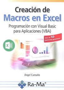 Books Frontpage Creación de Macros en Excel Programación con Visual basic para Aplicaciones (VBA)