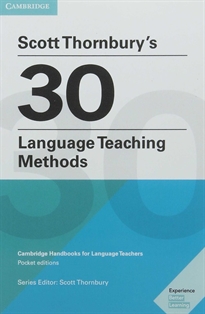 Books Frontpage Scott Thornbury's 30 Language Teaching Methods. Paperback